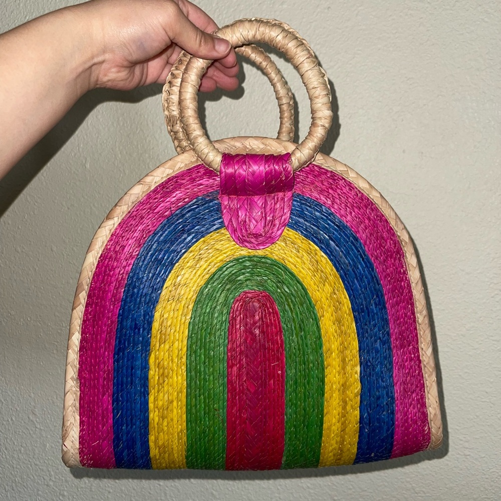 Woven Beach Purse from Mexico